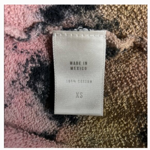 Anthropologie Letluv Tie Dye Zoey‎ Pullover Sweatshirt XS - Picture 12 of 13